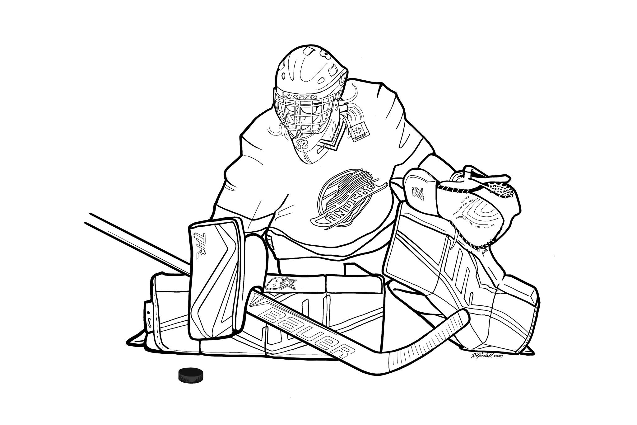 Sorry the coloring sheet didn't load, it can also be found
      on my Facebook Page at fb.me/goaliepow