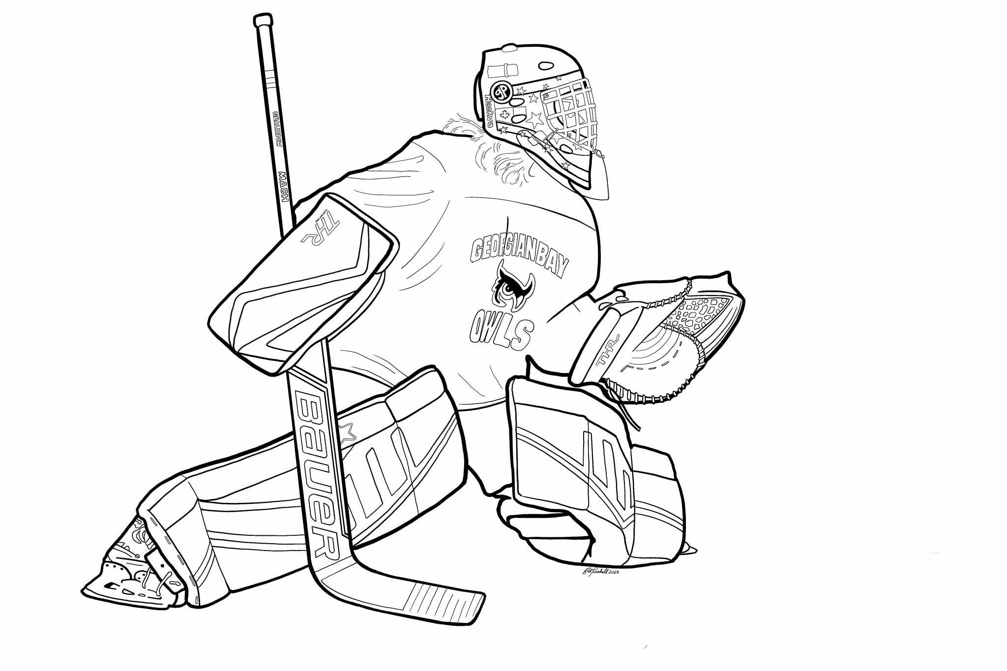 Sorry the coloring sheet didn't load, it can also be found
      on my Facebook Page at fb.me/goaliepow